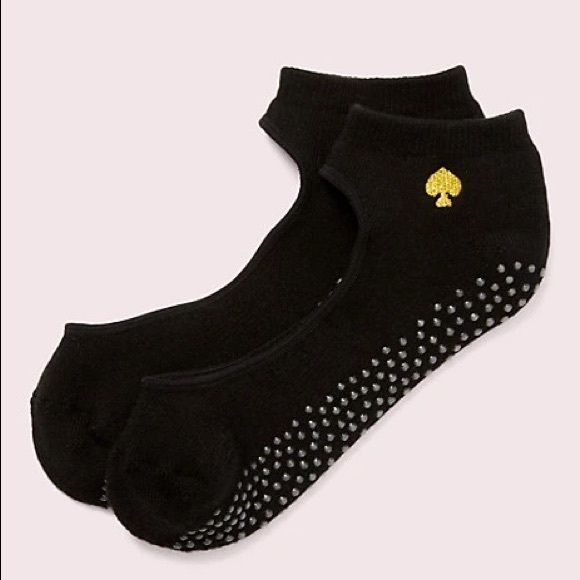 kate spade Other - Kate Spade black ankle athletic socks